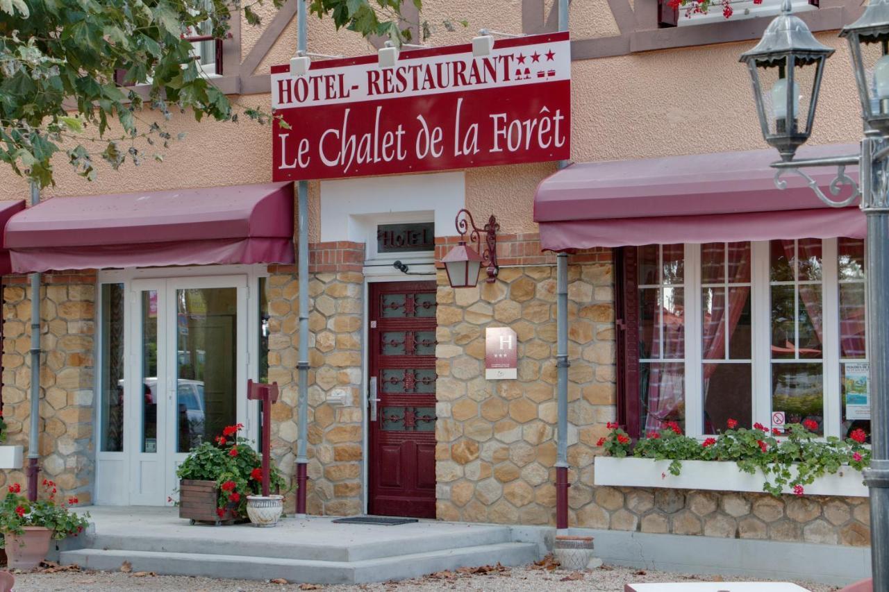 Le Chalet De La Foret Hotel 3 Etoiles Et Restaurant Vierzon Exterior photo